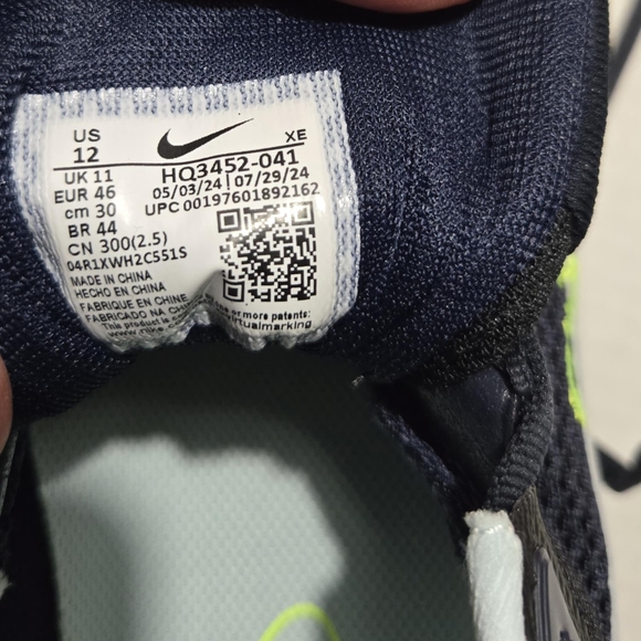 Nike Air Zoom Winflo 9 Premium Mens Running Shoes Brethable Trainers Sz 12 NEW - Picture 7 of 13